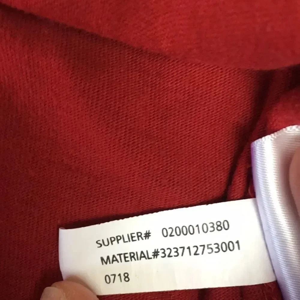 Polo by Ralph Lauren Boys Red and Blue Long Sleeve Hoodie Shirt Size XL (14-16)